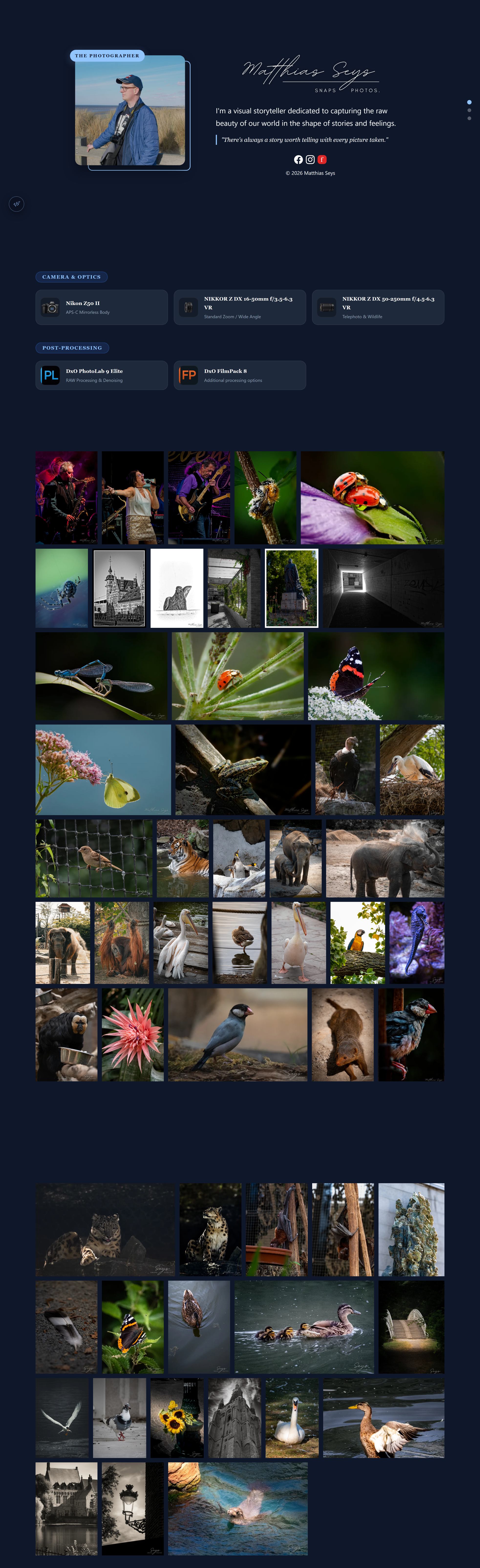 Photography Subdomain Full Preview