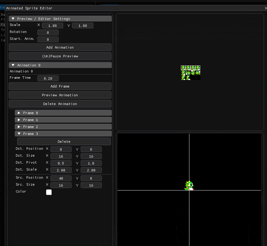 Animated Sprite Editor